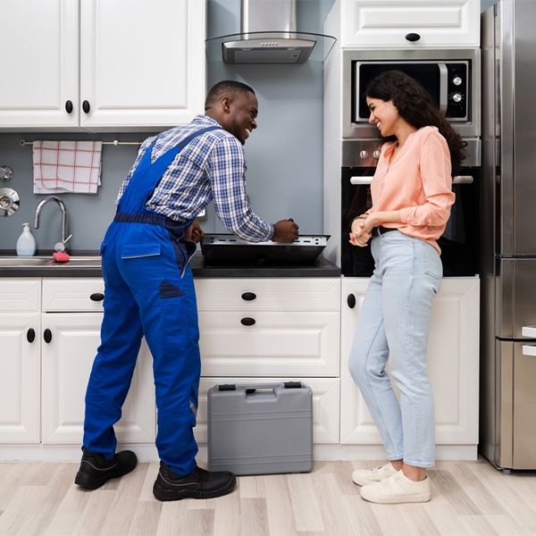 can you provide an estimate for cooktop repair before beginning any work in Brook Highland